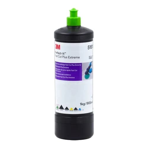 Pulimento de corte rápido 3M tapón verde