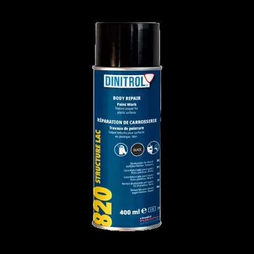 Spray de pintura Dinitrol 820 negro texturado 400 ml
