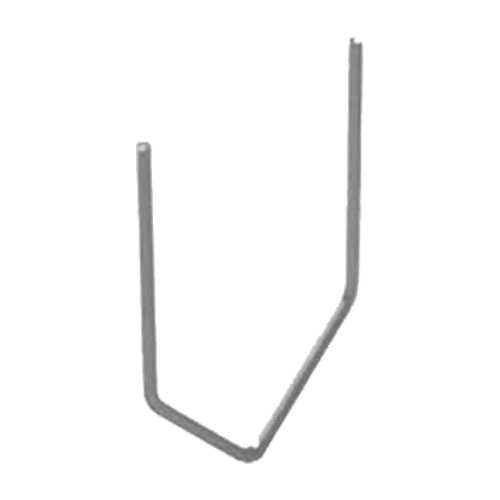 GRAPA PRE-CORTADA FORMA "V" 0.7MM 100U