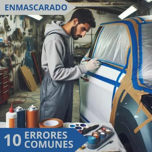 10 errores en el enmascarado de pintura