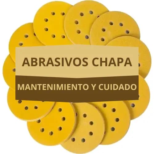 Mantenimiento y cuidado de los abrasivos para pintura