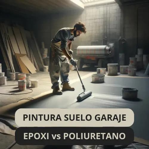 Pintura para suelos de garaje: epoxi o poliuretano