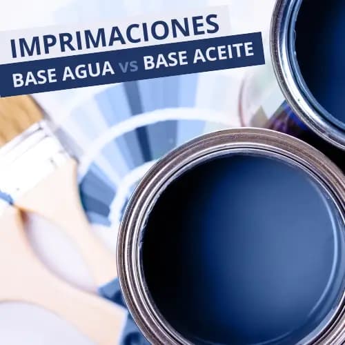 Imprimación al agua o al disolvente: cuál elegir