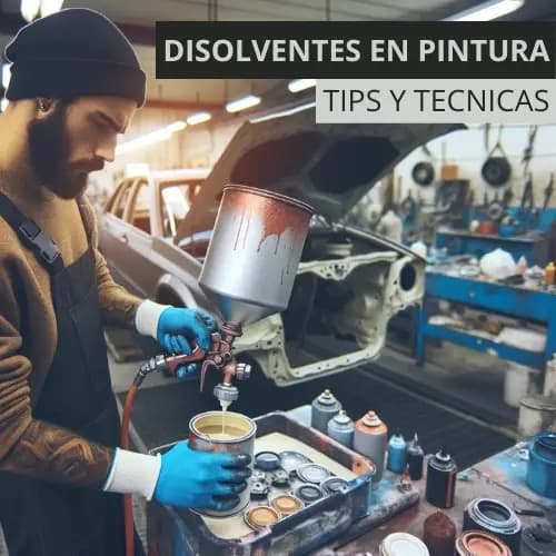 Disolventes en pintura: consejos y técnicas