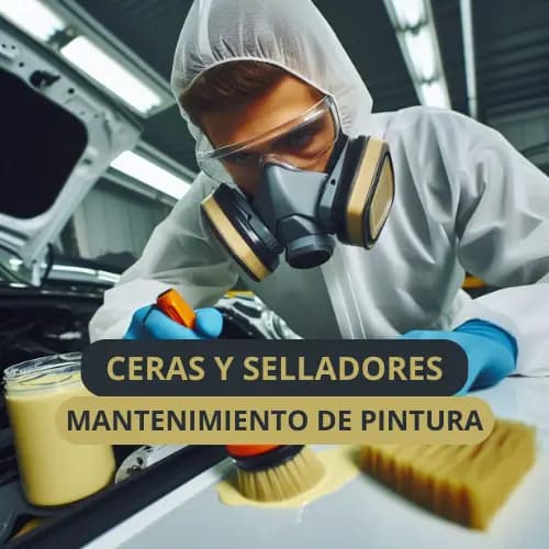 Cuidado de la pintura: ceras, selladores y coatings