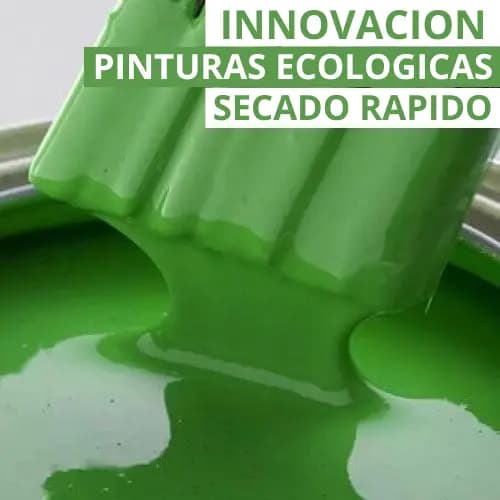 Pintura industrial ecológica y de secado rápido