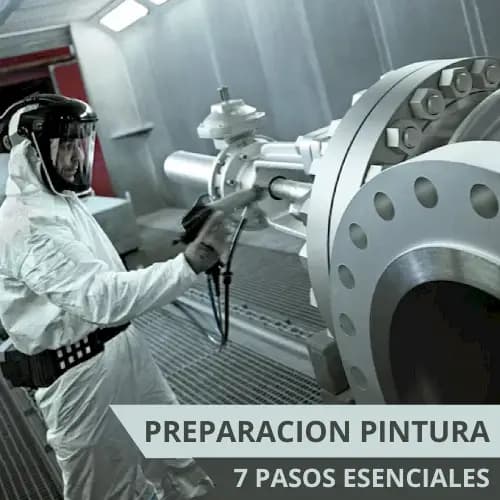 Los 7 pasos de la preparación de pintura industrial