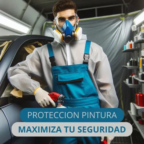 Seguridad al pintar: filtros, tapones y protección