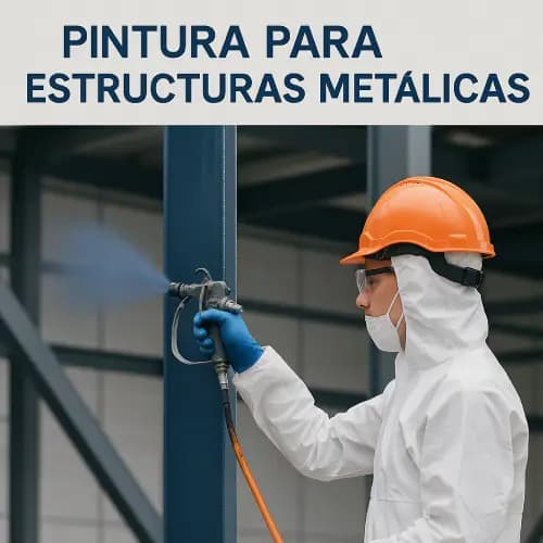 Pintura para estructuras metálicas industriales