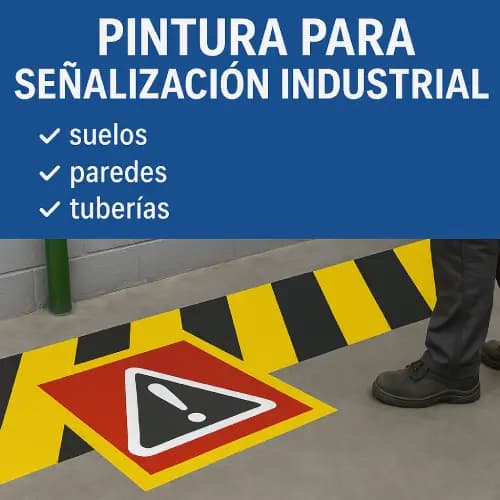 Pintura para señalización industrial: normativa y usos