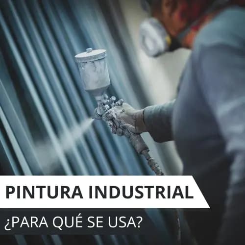 ¿Qué se puede pintar con pintura industrial?