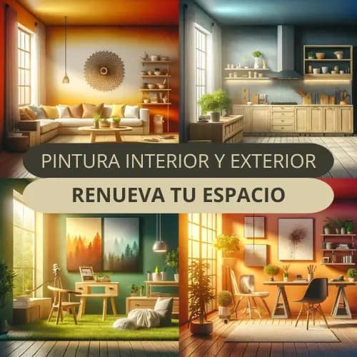 Ideas de decoración con pintura para interior y exterior